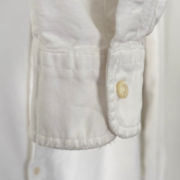Ralph Lauren Men's White Cotton Button Down Shirt in Size S - Picture 7 of 12